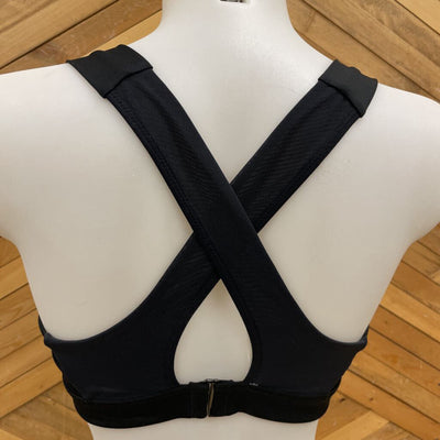Brooks - Uplift CrossBack Sports Bra: Black-women-