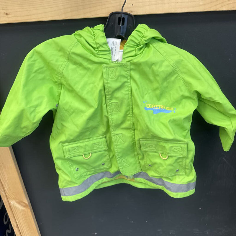 Kushies Kids - Childrens Rain Jacket - MSRP $25: Green-children-LG