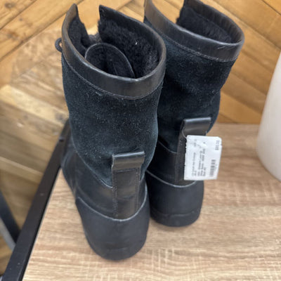 UGG - Women's Lace-Up Winter Boots - MSRP $300: Black-women-W5