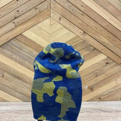 Smartwool - Merino Wool Toque - MSRP $45: Blue/Yellow-unisex-