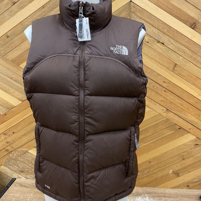 The North Face 700 Down Vest: brown-women-MD