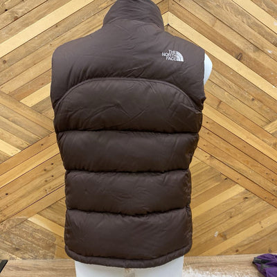 The North Face 700 Down Vest: brown-women-MD