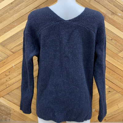 French Connection - Women's Knit Sweater - MSRP $135: Black-women-MD