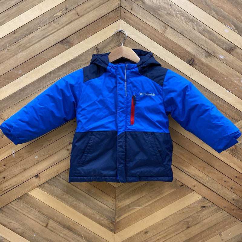 Columbia- insulated winter jacket- MSRP $135: Blue -children-3T