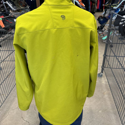 Mountain Hardwear - Men's Softshell Jacket - MSRP $170: Green-men-XL