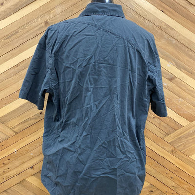 Volcom - Men's S/S Button-Up Shirt - MSRP $72: Grey-men-XL