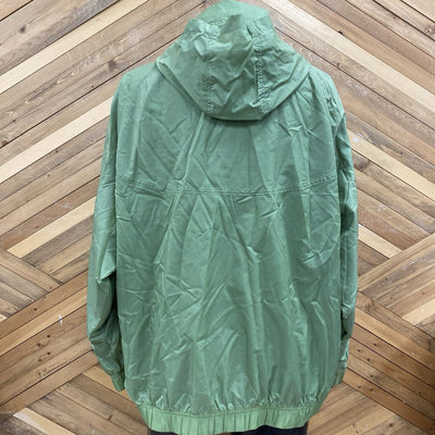 Nike - Men's 1/2-Zip Windbreaker Jacket - MSRP $120: Sage Green-men-XL