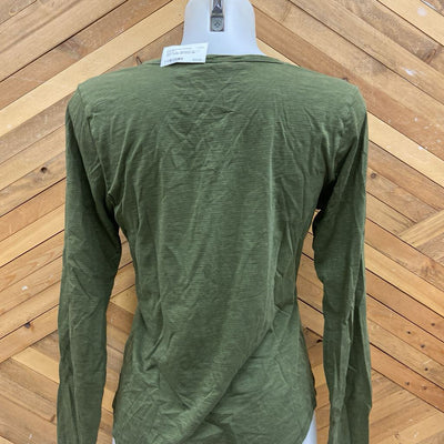 Toad & Co - Women's L/S Shirt - MSRP $97: Green-women-MD