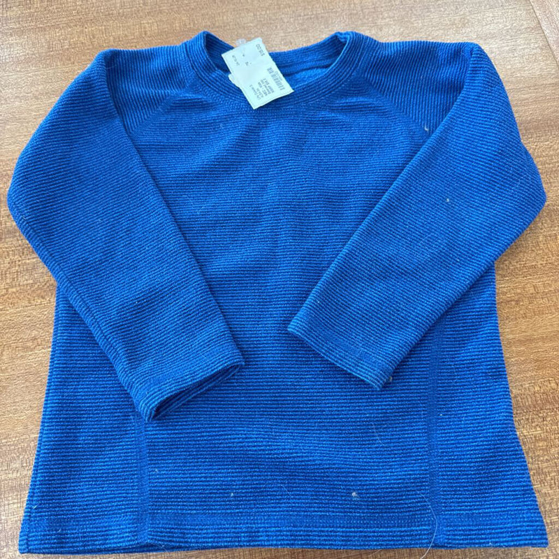 MEC - Kids Baselayer Long Sleeved cozy crew Shirt - MSRP $35: Blue-children-3