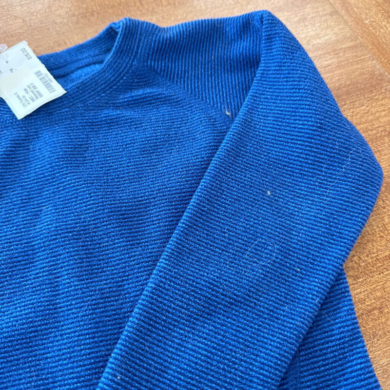 MEC - Kids Baselayer Long Sleeved cozy crew Shirt - MSRP $35: Blue-children-3