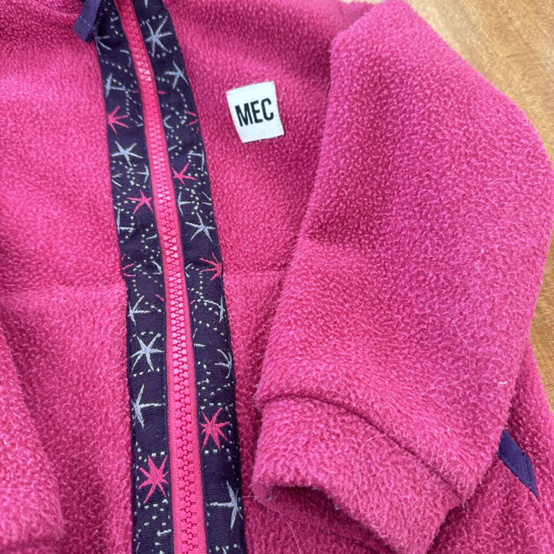 MEC - Kids Zip Up Sweater - MSRP $55: Pink-children-3