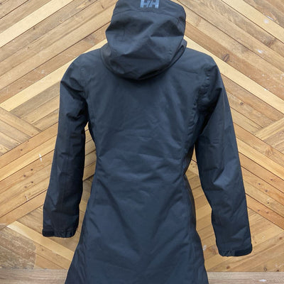 Helly Hansen - Women's Long Belfast Winter Jacket - MSRP $200: Black-women-SM