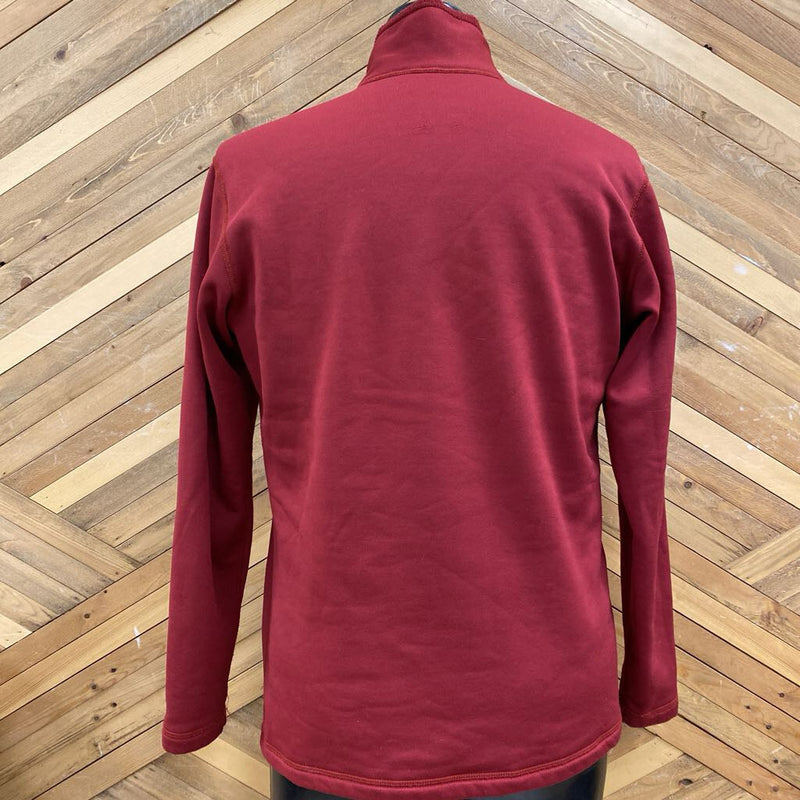 Mountain Hardwear - Men 1/2 zip pull-over fleece- MSRP $140 : Red -men-SM