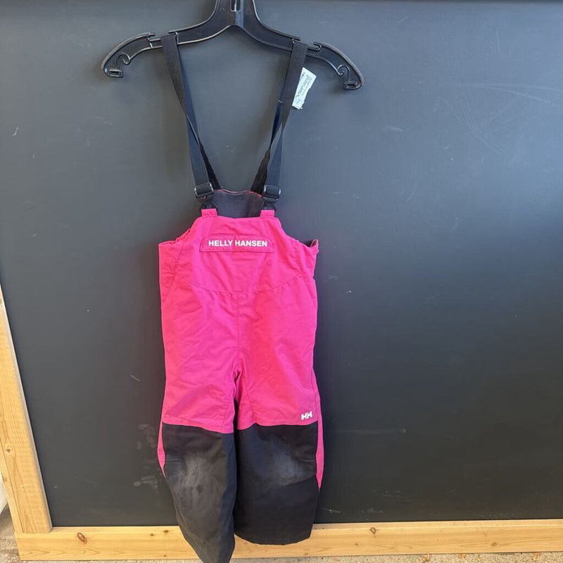 Helly Hansen - children bib snowpants- MSRP $150 : Pink -children-5T