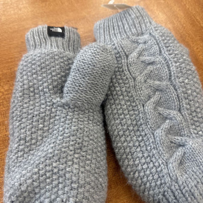 The North Face- knit children's mittens : Grey -children-