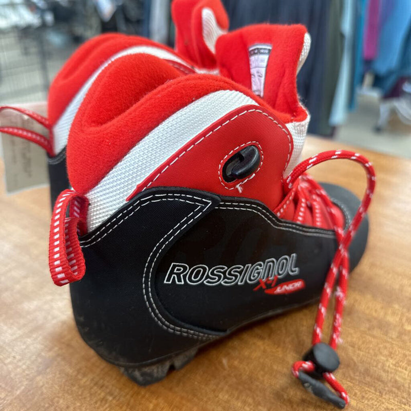 Rossignol - X1 Jr NNN Cross Country Ski Boots - MSRP $119: Black Red -children-32