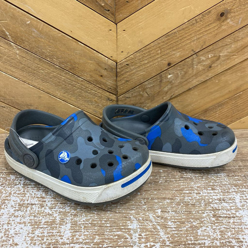 Crocs- toddler shoe : Grey Blue -children-7T