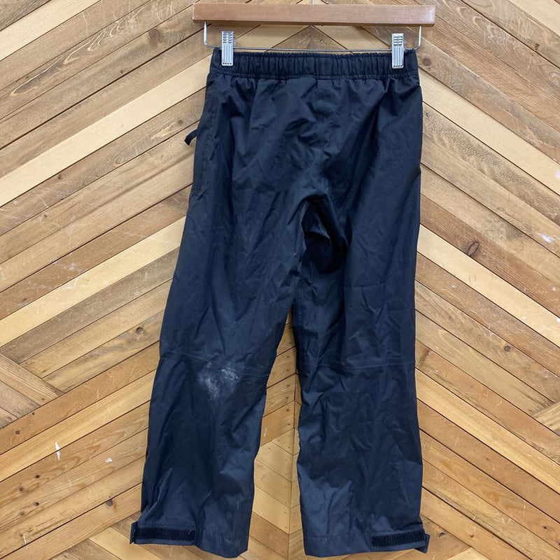 The North Face- children rain shell pants- MSRP $70: Black -children-sm Y