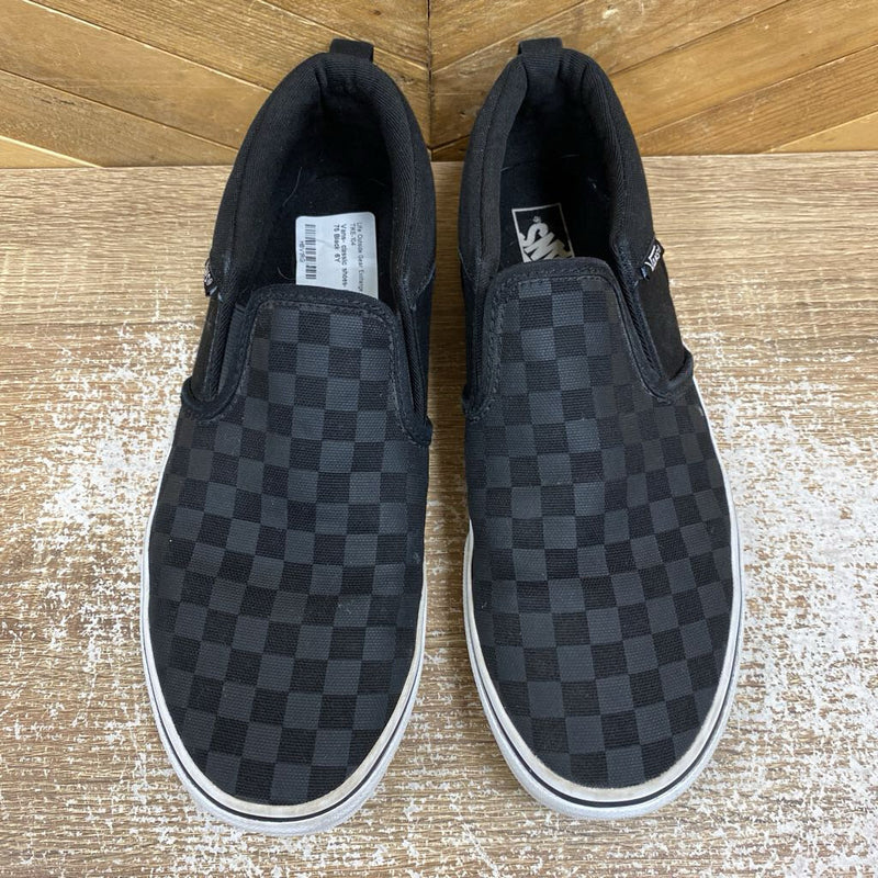 Vans- classic shoes- MSRP $ 75: Black -children-6Y