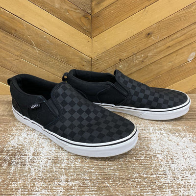 Vans- classic shoes- MSRP $ 75: Black -children-6Y