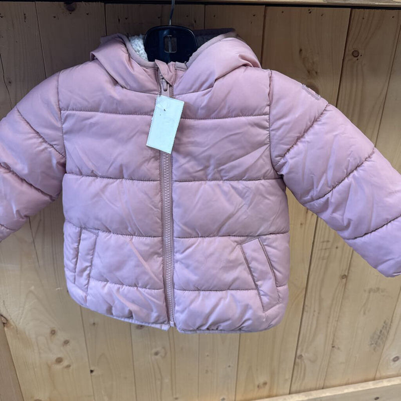 Gap- insulated toddler jacket : Pink -women-2Y