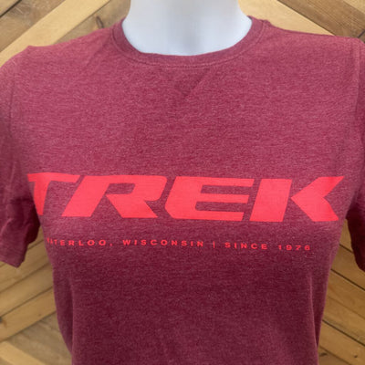 Trek- women's t-shirt : Red -women-MD