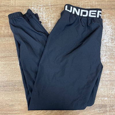 Under Armour - Kid's Windpants - MSRP $50: Black/White-children-SM