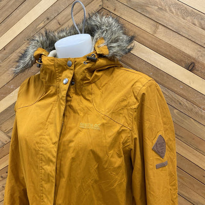 Regatta Great Outdoors - Women's Long Winter Jacket - MSRP $225: Yellow-women-LG