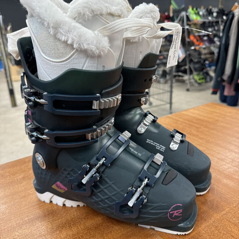 Rossignol- Alltrack 80 W ski Boot- MSRP $499$ : Navy/ Pink -women-25.5