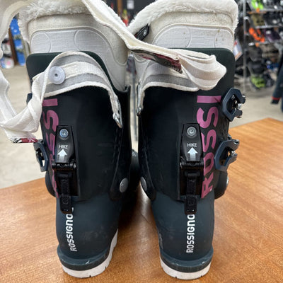 Rossignol- Alltrack 80 W ski Boot- MSRP $499$ : Navy/ Pink -women-25.5