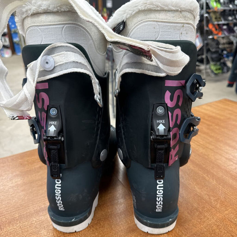 Rossignol- Alltrack 80 W ski Boot- MSRP $499$ : Navy/ Pink -women-25.5