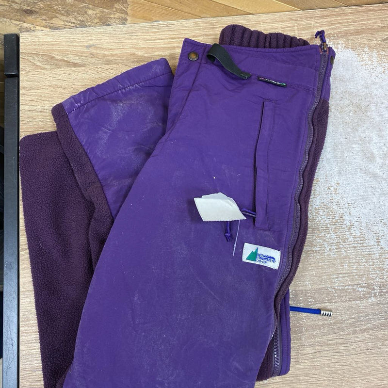 Purple Insulated Outdoor Pants: Purple-unisex-SM