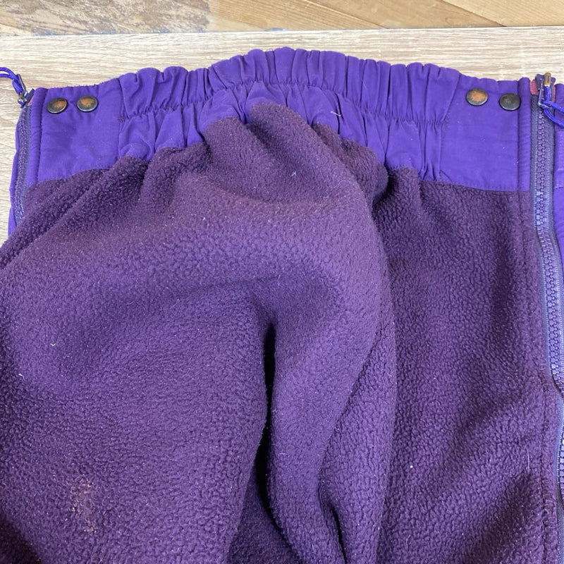 Purple Insulated Outdoor Pants: Purple-unisex-SM