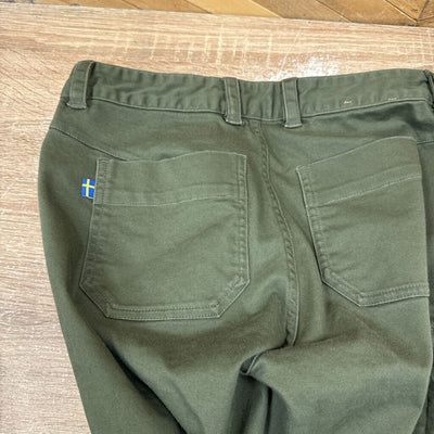 Fjallraven - Women's High Coast Stretch Pants - MSRP $170: Green-women-27-28