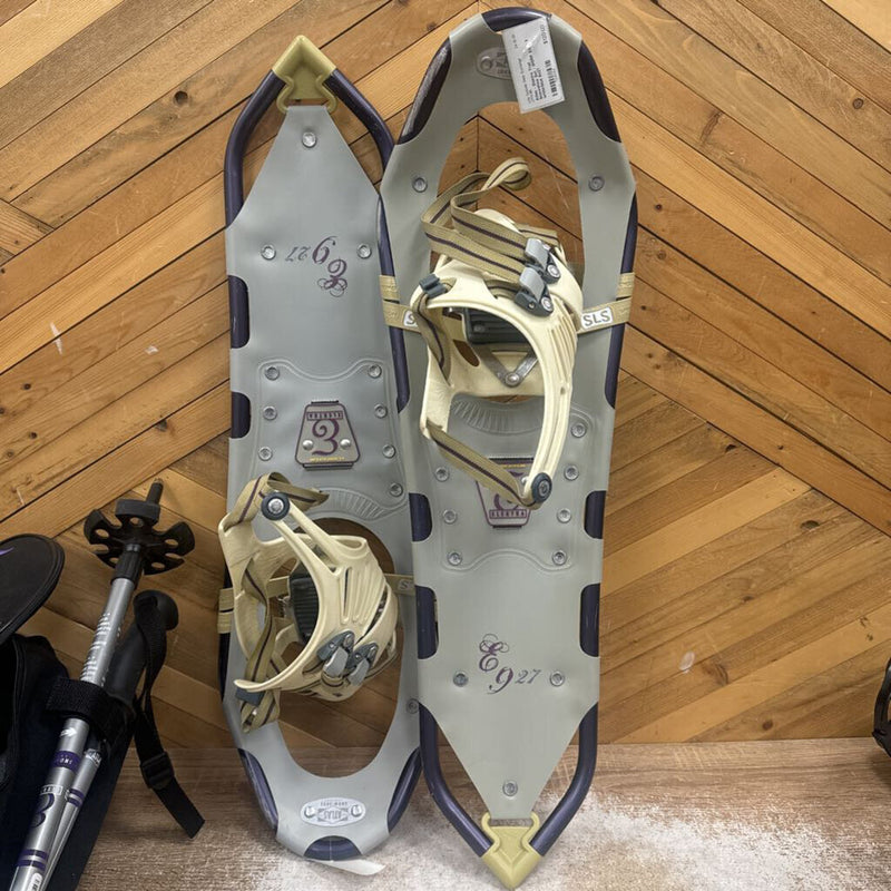 Atlas - Elektra Trail Snowshoe Set - MSRP $200: white/blue--9x27