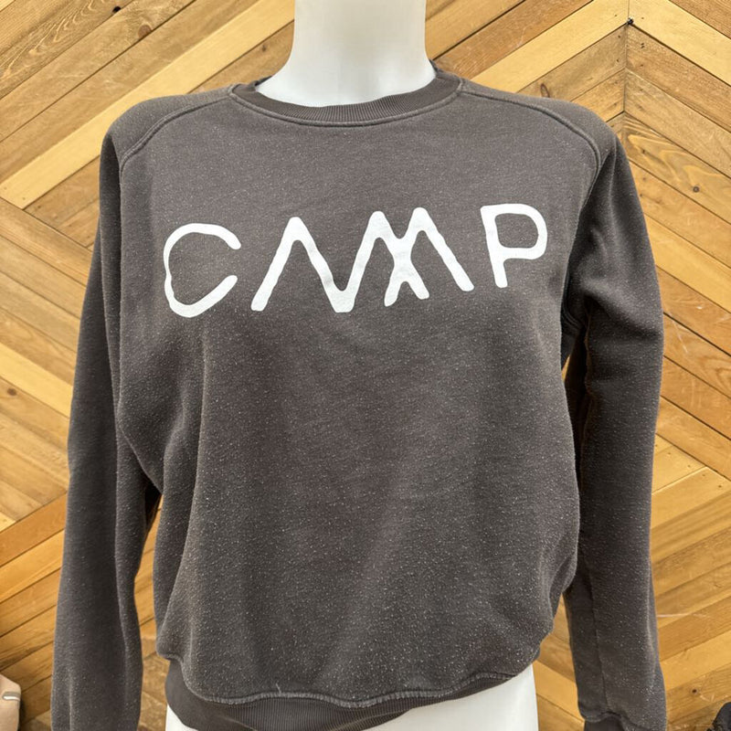 CMP Sweatshirt: Gray-women-SM