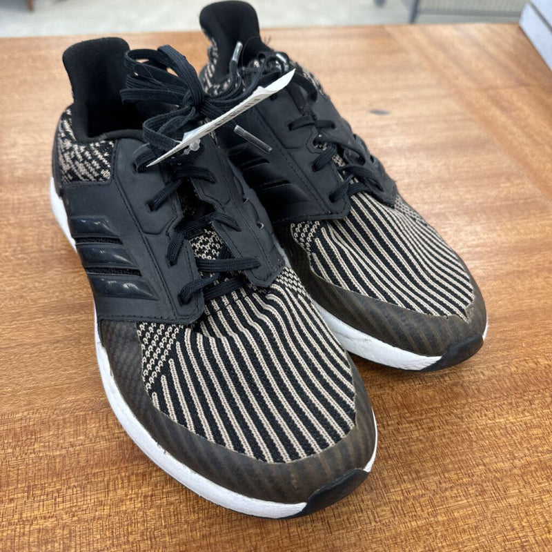 adidas - Kids RapidaRun Running Shoes - MSRP comp $80: Black/Beige-children-5Y