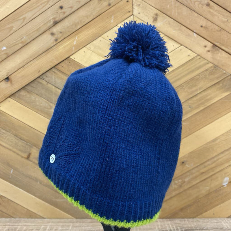 Rossignol - pompom toque : Blue Yellow --