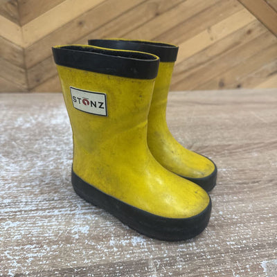 Stonz Children's Yellow Rain Boots: yellow-children-4T