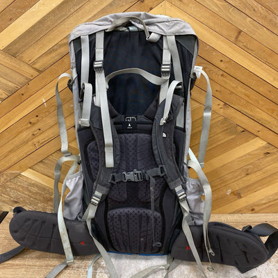 The North Face - La Loba 60L Hiking Backpack - MSRP comp $265: Grey/Blue--