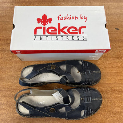 Rieker - Women's Shoes - MSRP $130: Navy-women-W10