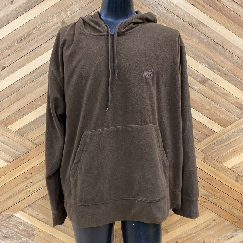 Windriver- fleece hoodie : Brown -men-LG