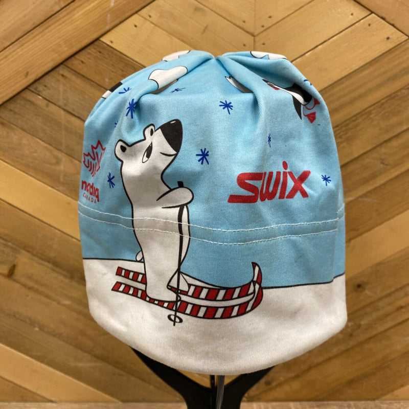 Swix - Polar Bear XC Ski Toque: Blue/White/Multi-unisex-SM