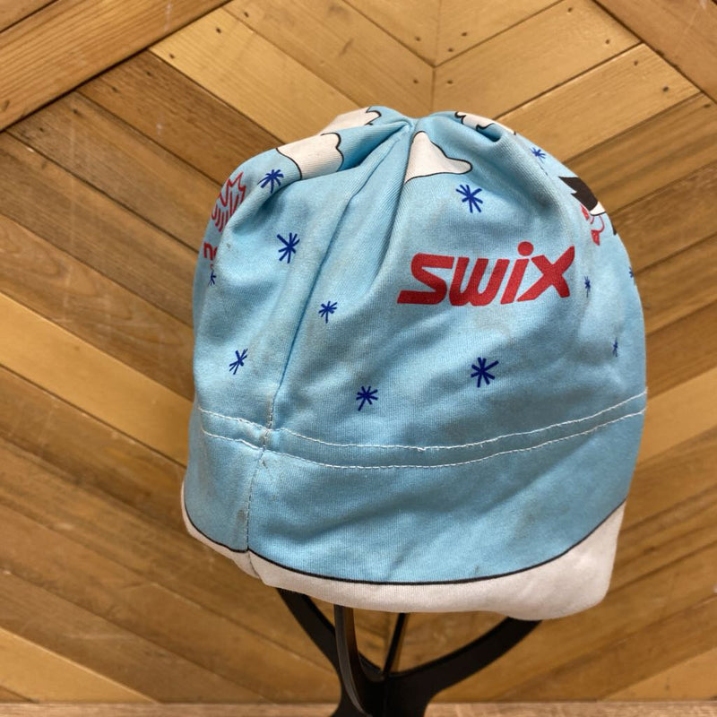 Swix - Polar Bear XC Ski Toque: Blue/White/Multi-unisex-SM