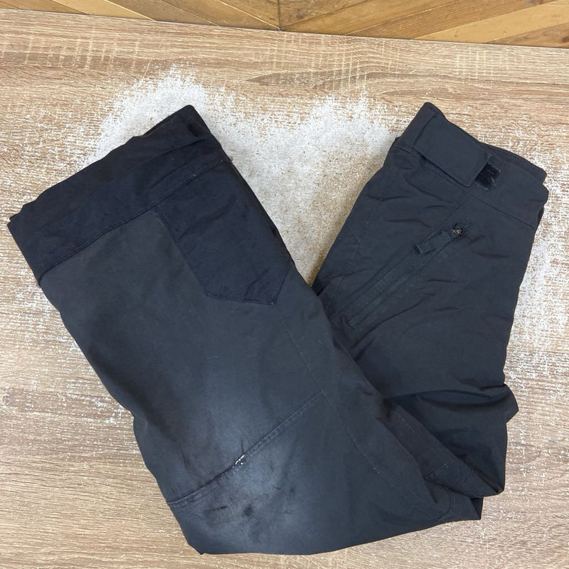 The North Face - Kids Snow Pants - MSRP $155: Black-children-SM