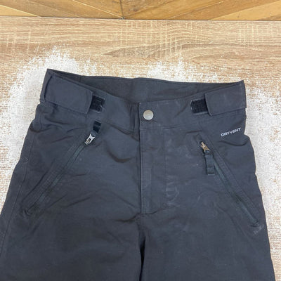 The North Face - Kids Snow Pants - MSRP $155: Black-children-SM