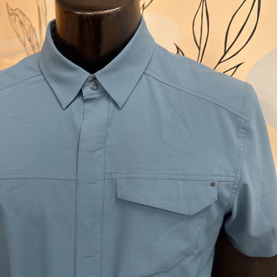 Arc'teryx - Men's Skyline S/S Button-Up Shirt: Blue-men-MD