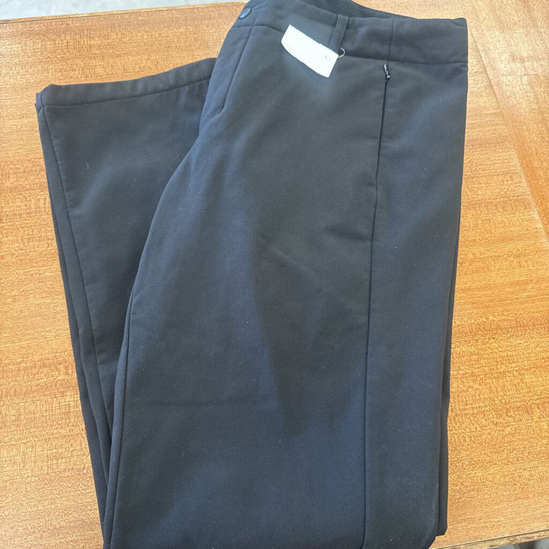 Avia Black Performance Pants: black-women-XL