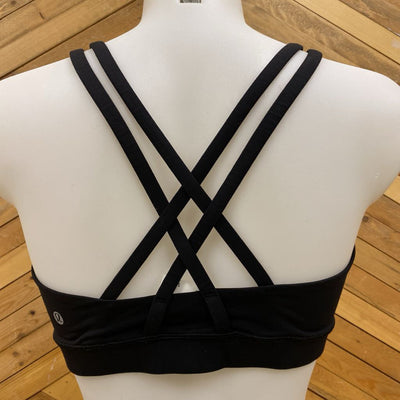 Lululemon - Sports Bra: Black-women-