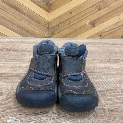 KEEN - Kids Kootenay Winter Boots - MSRP $110: Brown/Pink-children-